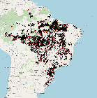 Deforestation Hotspots in Brazil, 2005-2012
