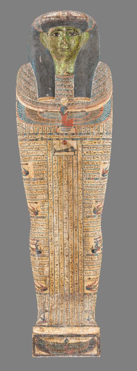 Anthropoid Inner Coffin of a Woman Named Ta-ir-kap (Lid) (ÄM_04_01)