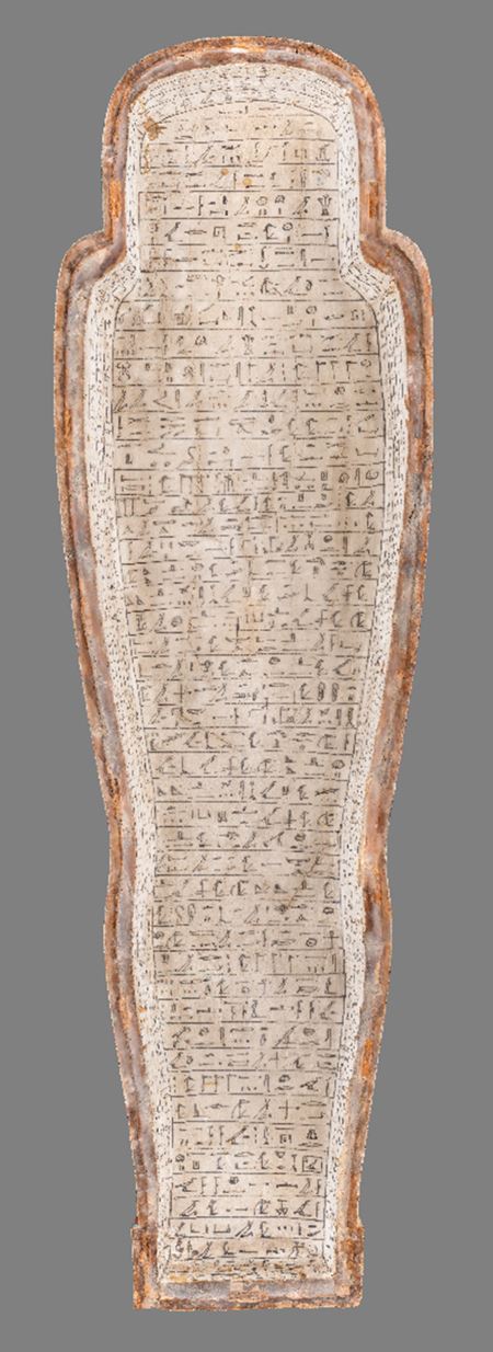 Anthropoid Inner Coffin of a Woman Named Ta-ir-kap (Base) (ÄM_04_02)