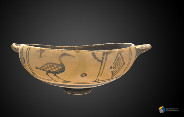 East Greek Bird Bowl in the Academic Art Museum Bonn (Inv. Nr. 3198)