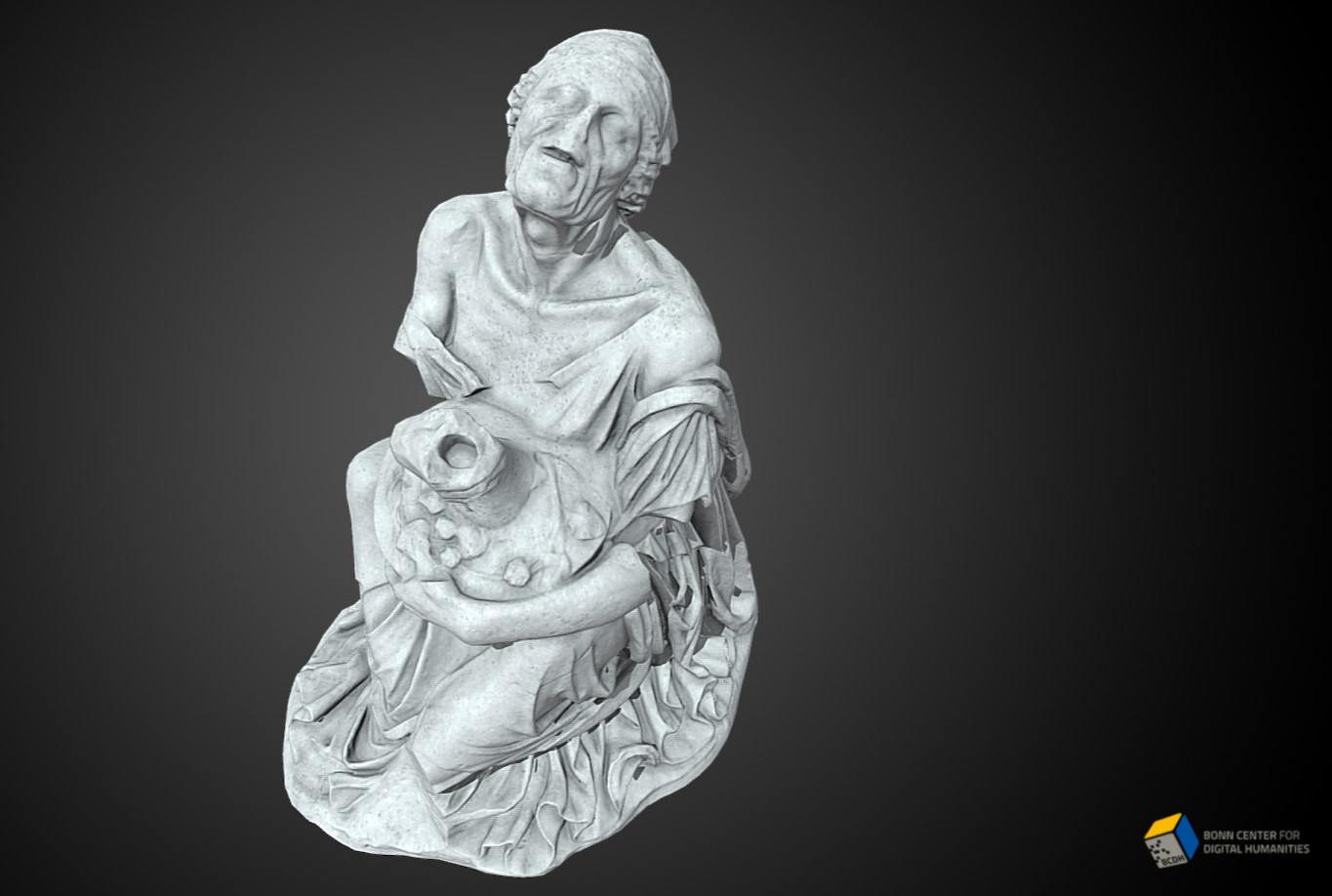 Plaster Cast of the Old Drunkard in the Academic Art Museum Bonn (Inv. 2053)