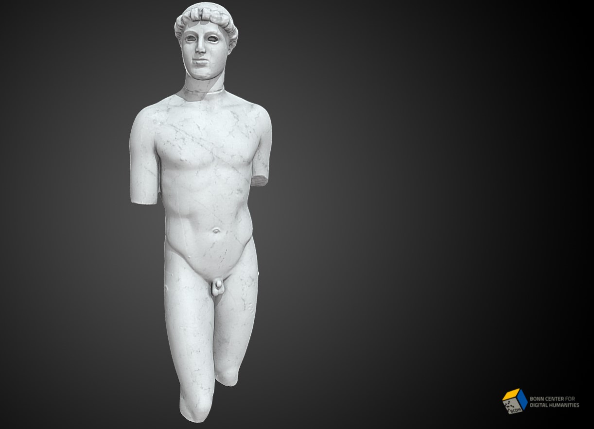 Plaster cast of Kritios boy in the Academic Art Museum Bonn (Inv. [146)