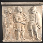 Funerary Reliefs,  Altes Museum Berlin logo